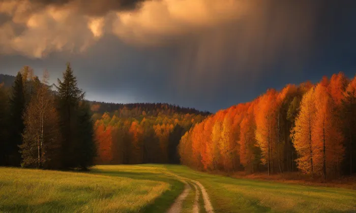 Benešova škola – autumn