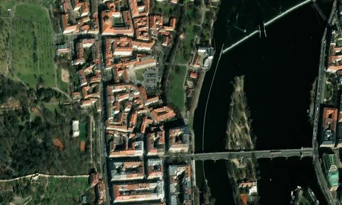 Besední – letecký pohled