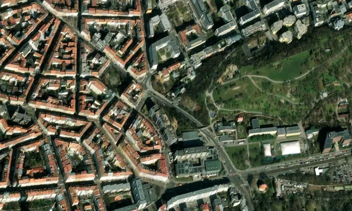 Bezovka – letecký pohled