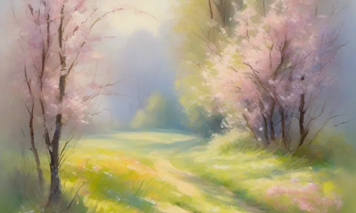 Biskupský dvůr – spring