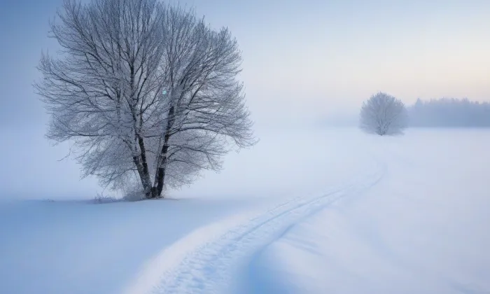 Biskupský dvůr – winter