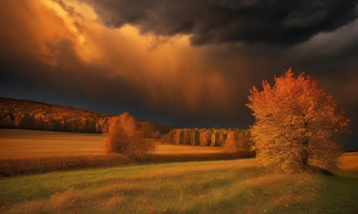 Biskupská rezidence v Plzni – autumn