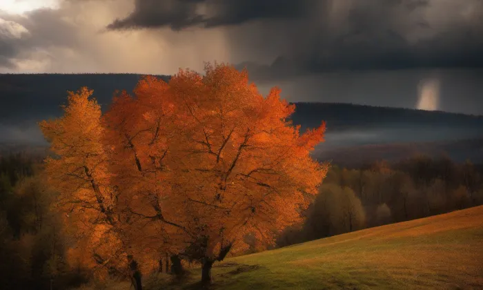 Blücherův palác – autumn