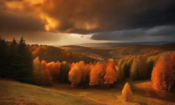 Blažkov – autumn