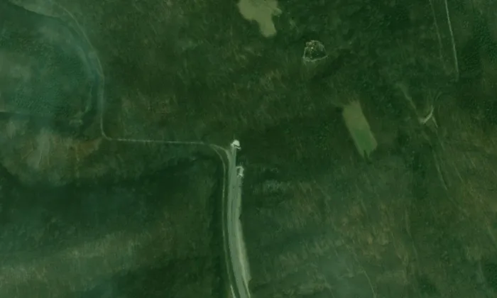 Blanenský tunel č. 8/1 – letecký pohled