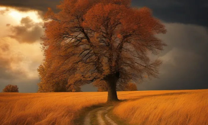 Blatenský vodní příkop – autumn