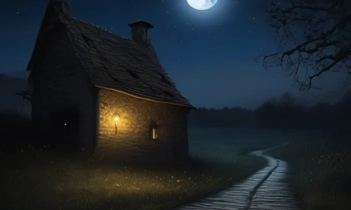Boží muka – noc