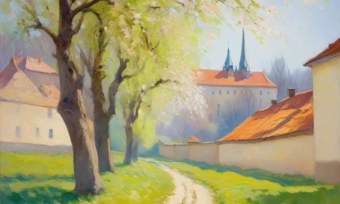 Bohatická rychta – spring