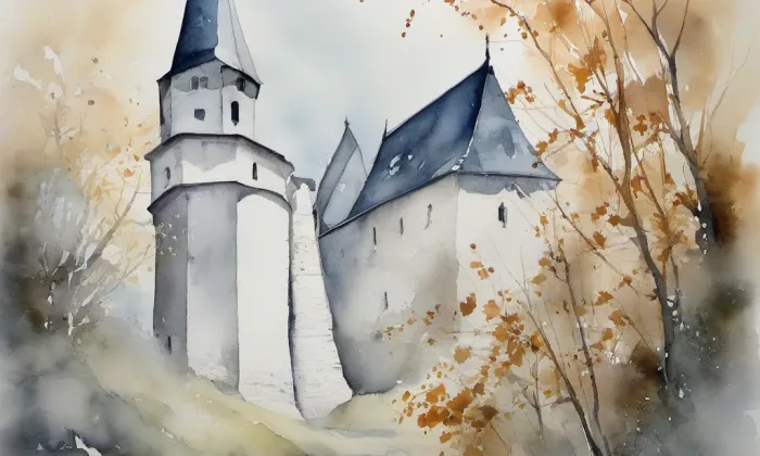 Bohumín – akvarel