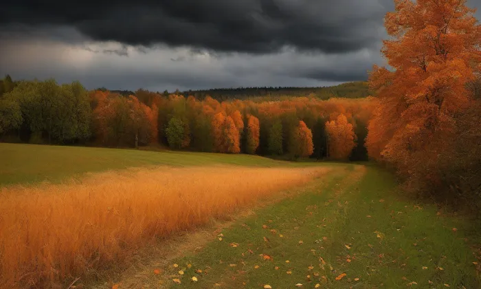 Boršegrýn – autumn