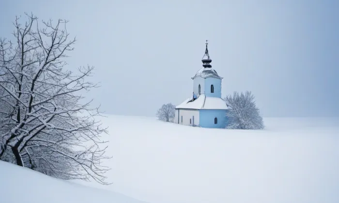 Boršov – winter