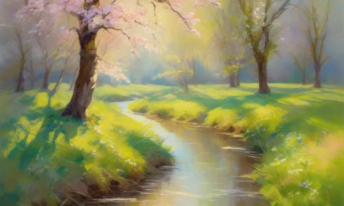 Bosyně – spring