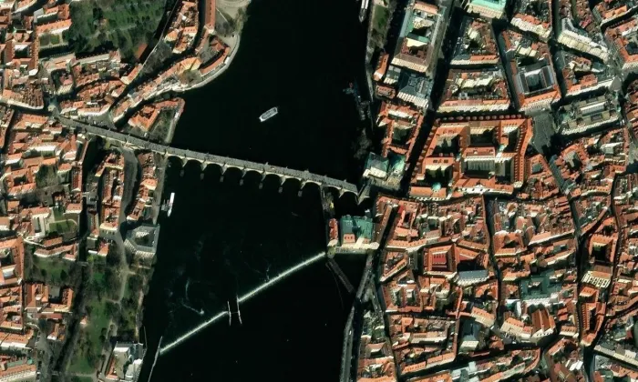 Bradáč – letecký pohled
