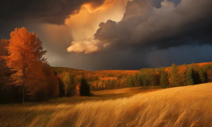 Bradáč – autumn