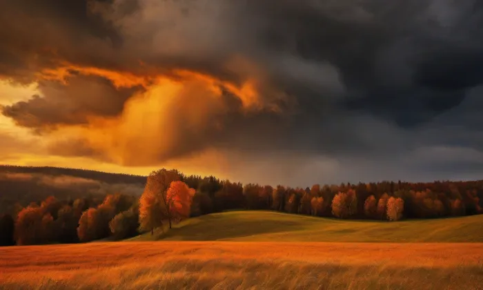 Broumovská skupina – autumn