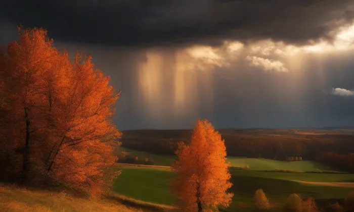 Brtnický hrádek – autumn