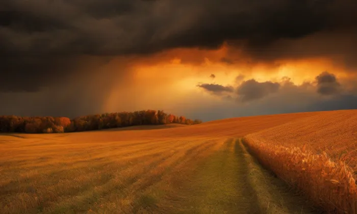 Budova Státní odborné školy koželužské – autumn
