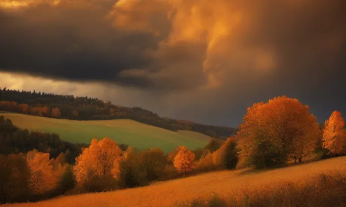 Bystřický můstek – autumn