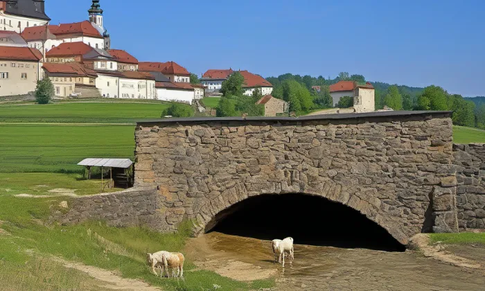 Bystřický můstek – historical
