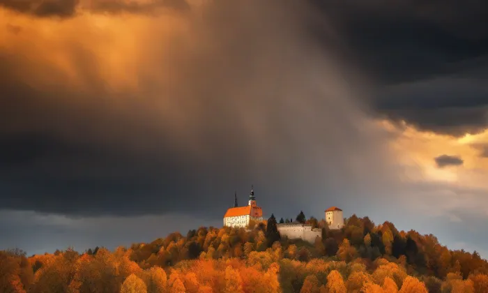 Chřibská – autumn