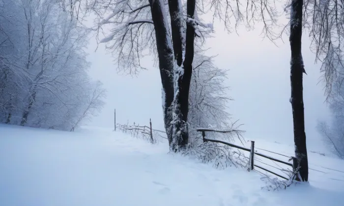 Chřibská – winter