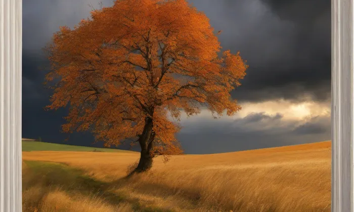Chebský hrad – autumn