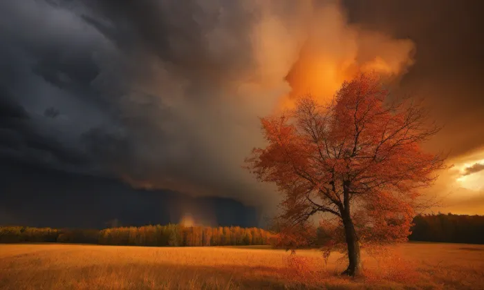 Chrám svaté Barbory – autumn