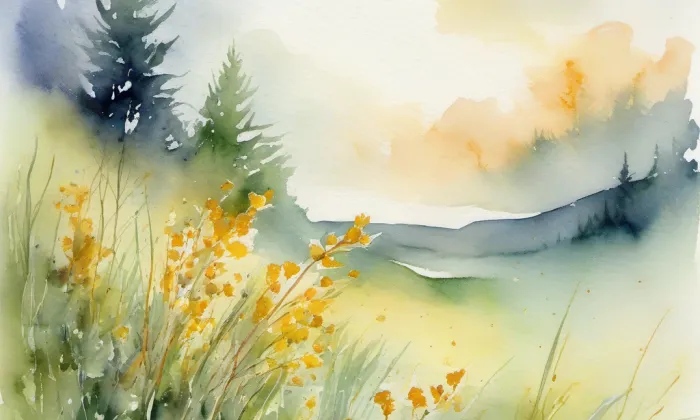 Cihelná brána – akvarel