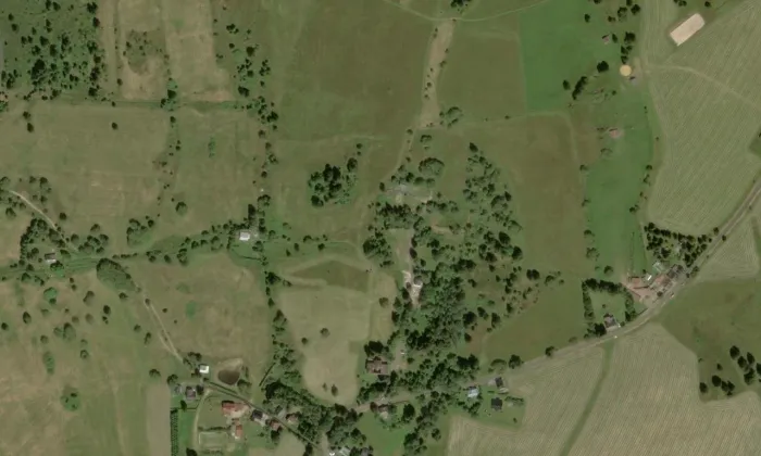 Důl Mauritius – letecký pohled