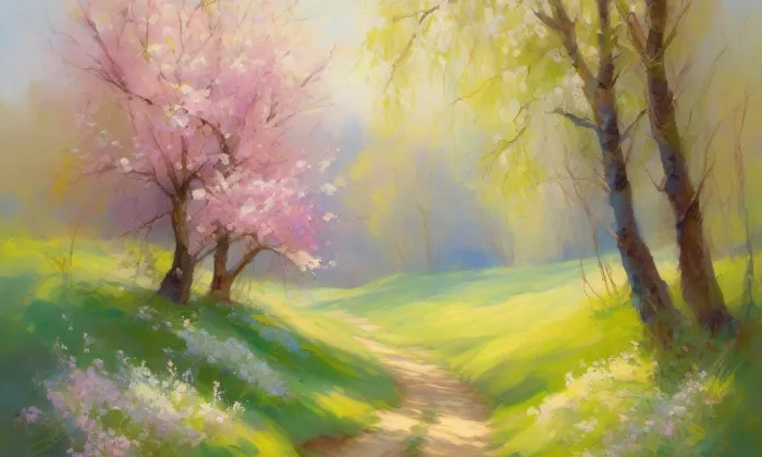 Důl svaté Trojice – spring