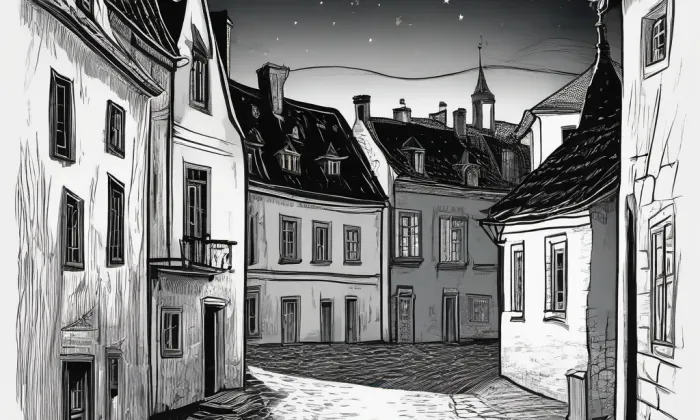 Dům Daliborka – noc