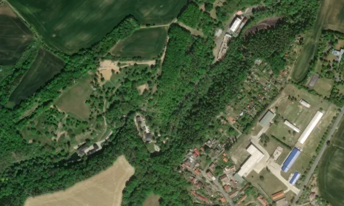 Dänemark – letecký pohled