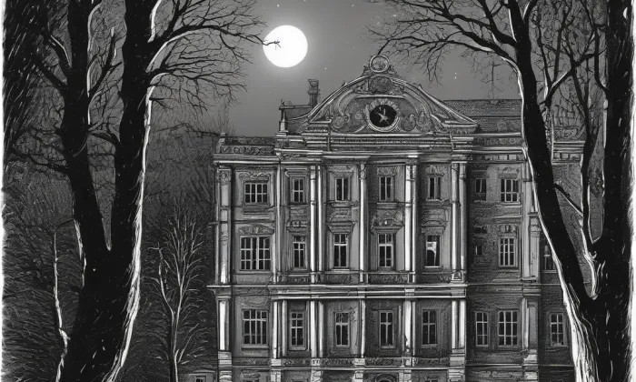Deymovský palác v Praze – noc