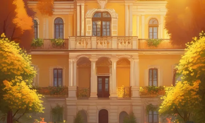 Deymovský palác v Praze – summer