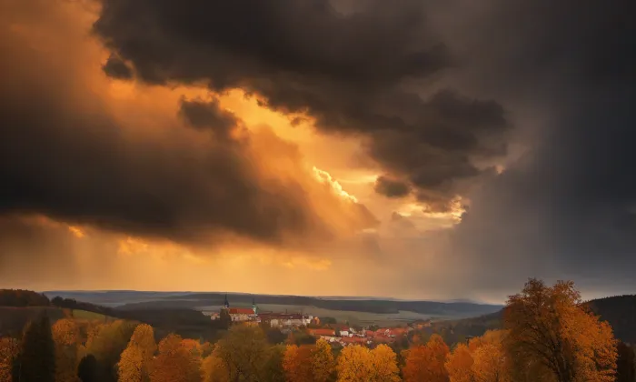 Diváky – autumn