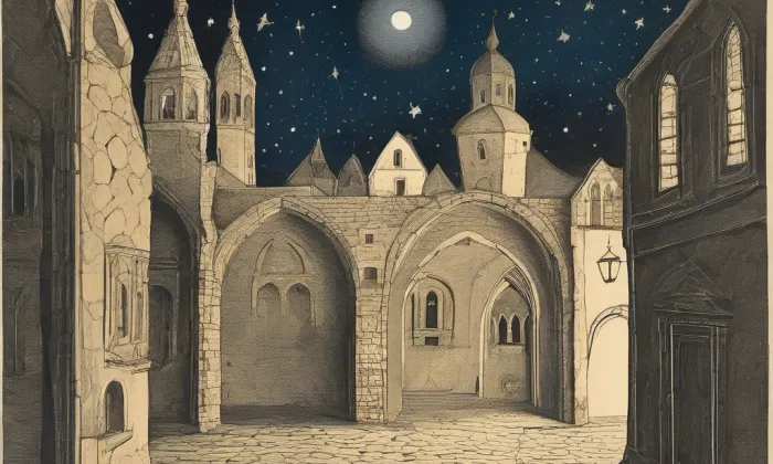 Divadelní – noc