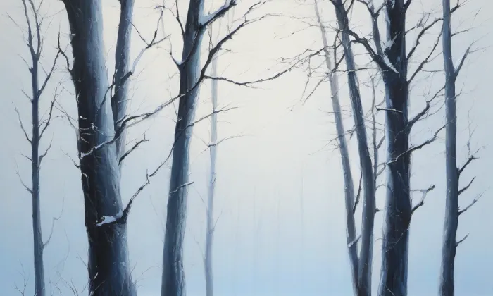 Dolní tvrz Kestřany – winter