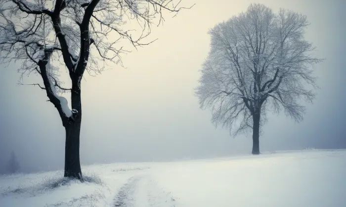 Drahlín – winter