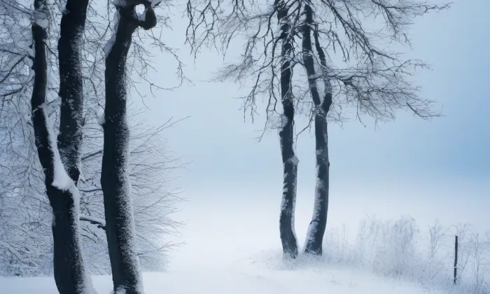 Druhé nádvoří Pražského hradu – winter