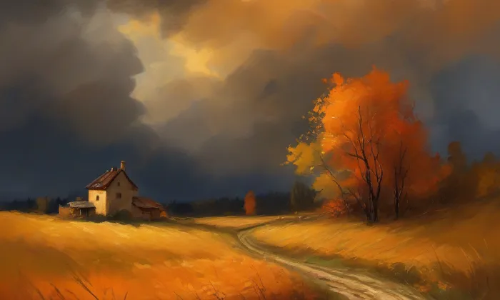 Dvorana Glauberových pramenů – autumn