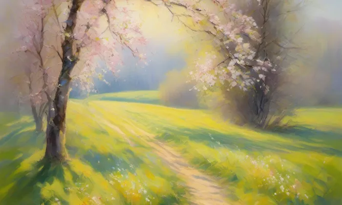 evangelický kostel (Újezd u Brna) – spring