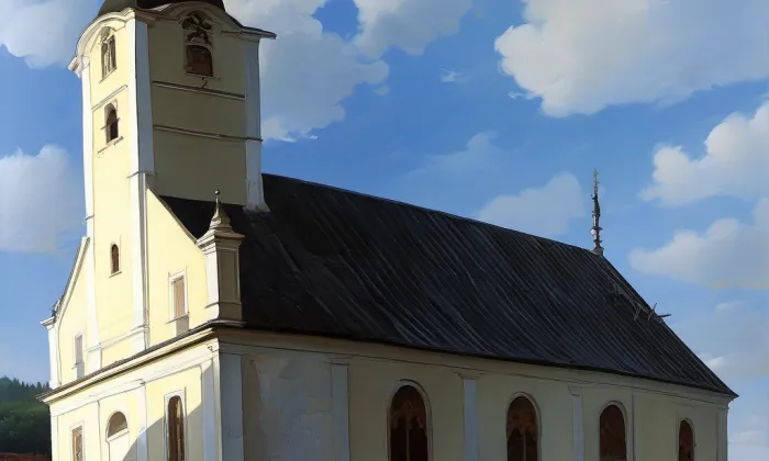 Evangelický kostel (Bludovice) – historical