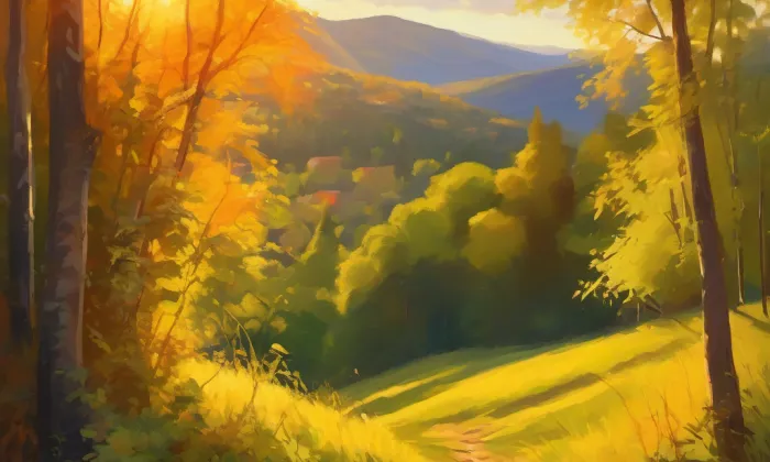 evangelický kostel v Bošíně – summer