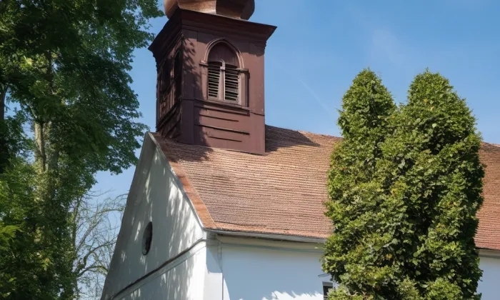 evangelický kostel v Horních Dubenkách – historical
