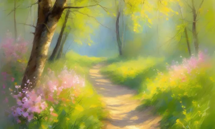 evangelický kostel v Hrobu – spring