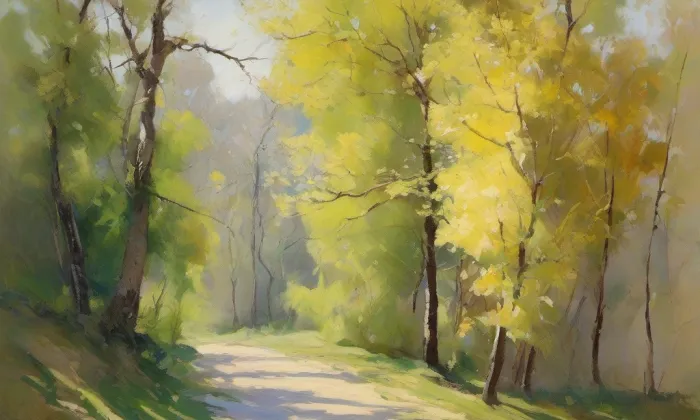 evangelický kostel v Hrubé Vrbce – spring