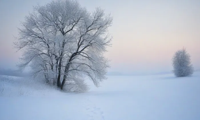 evangelický kostel v Krabčicích – winter