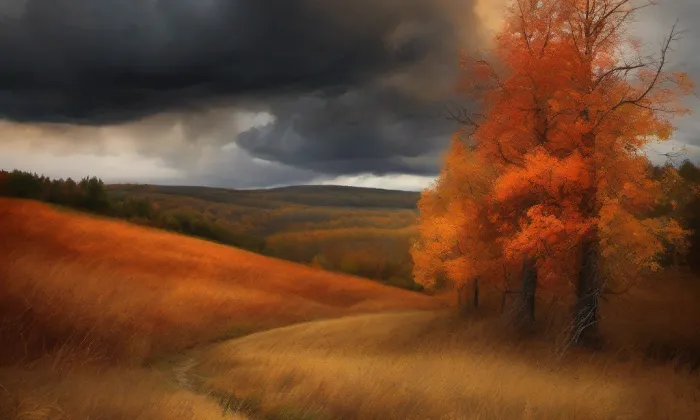 evangelický kostel v Pardubicích – autumn