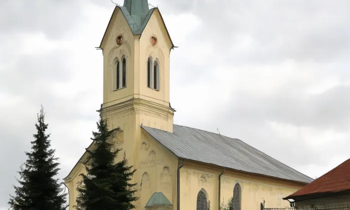 evangelický kostel v Pozděchově – historical