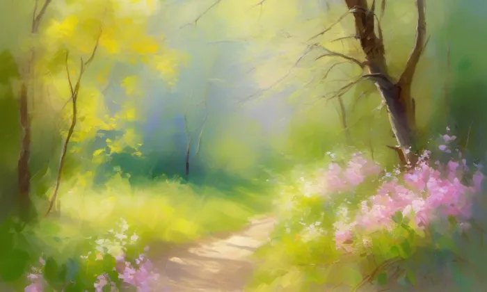 evangelický kostel ve Strmilově – spring